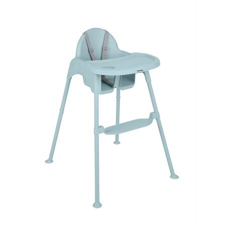 Chaise Haute 2 En 1 Oaty Bleu