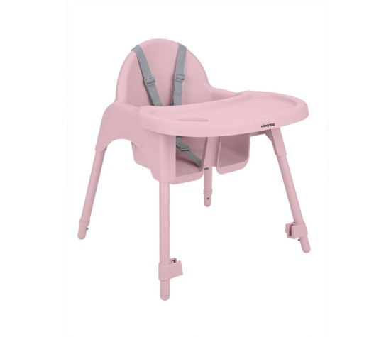 Chaise Haute 2 En 1 Oaty Rose