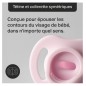 Lot De 2 Sucettes En Silicone Ultra Light 0-6M Fille Lot De 2 Sucettes En Silicone Ultra Light 0-6M Fille