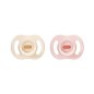 Lot De 2 Sucettes En Silicone Ultra Light 6-18M Fille Lot De 2 Sucettes En Silicone Ultra Light 6-18M Fille