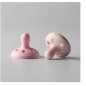Lot De 2 Sucettes En Silicone Effet Sein 0-6 Fille Lot De 2 Sucettes En Silicone Effet Sein 0-6 Fille