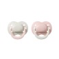 Lot De Sucette En Silicone 0-2M Fille Lot De Sucette En Silicone 0-2M Fille