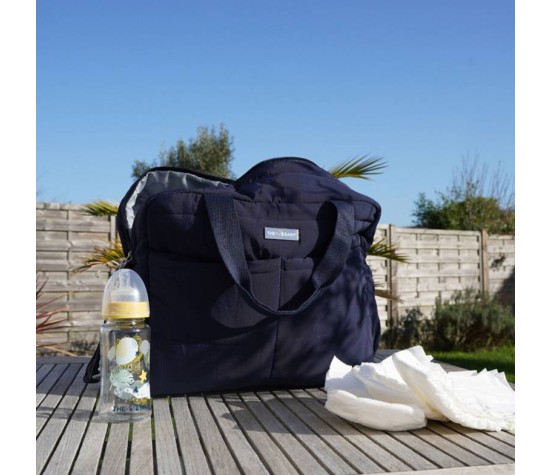 Sac A Langer Plumea Bleu Nuit
