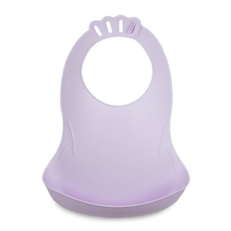 Bavoir Bibou Lilas