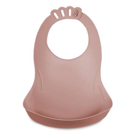 Bavoir Bibou Rose Calin