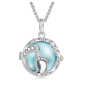 Bola De Grossesse Avec Pendentif Pieds Bleu Celeste Bola De Grossesse Avec Pendentif Pieds Bleu Celeste