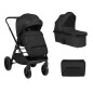 Poussette Tiffany 2 en 1 Noir Poussette Tiffany 2 en 1 Noir