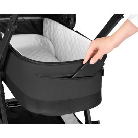 Poussette 3 en 1 KikkaBoo MIA avec siège auto i-Size