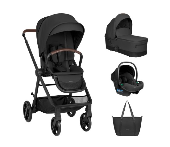 Poussette 3 en 1 KikkaBoo MIA avec siège auto i-Size