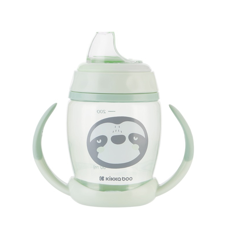 Tasse à Bec Avec Anses Happy Face Menthe Tasse à Bec Avec Anses Happy Face Menthe