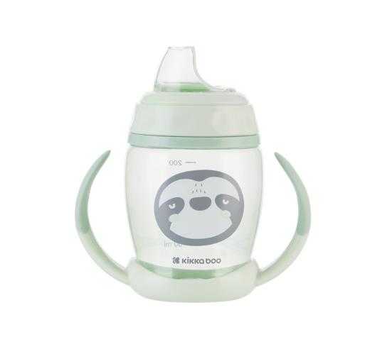 Tasse à bec KikkaBoo Happy Face 200 ml – 8 mois+