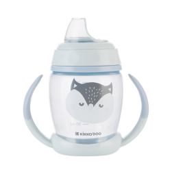 Tasse à Bec Avec Anses Happy Face Bleu