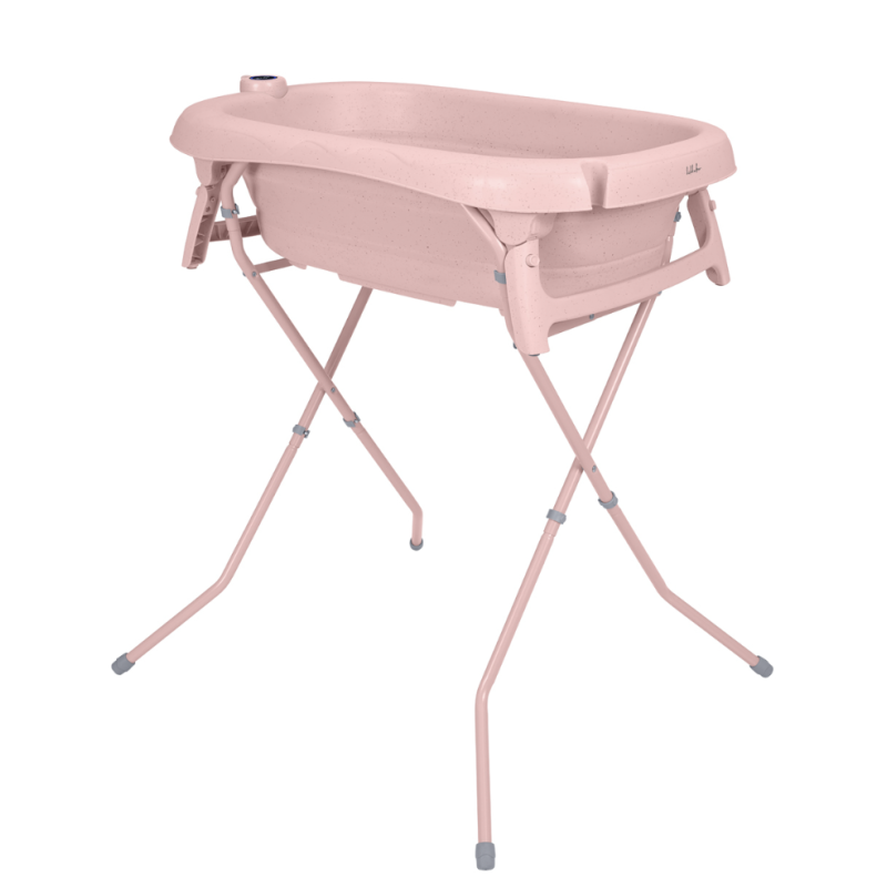 Baignoire Pliable Avec Pieds Pepper Rose