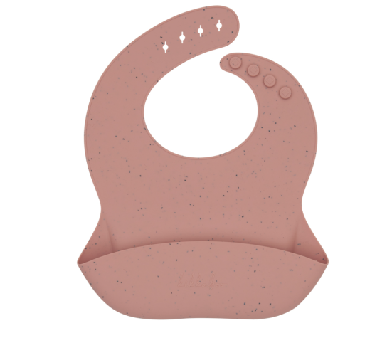 Bavoir en silicone KikkaBoo avec poche – 6 mois+