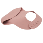 Bavoir Silicone Platinium Rose Bavoir Silicone Platinium Rose