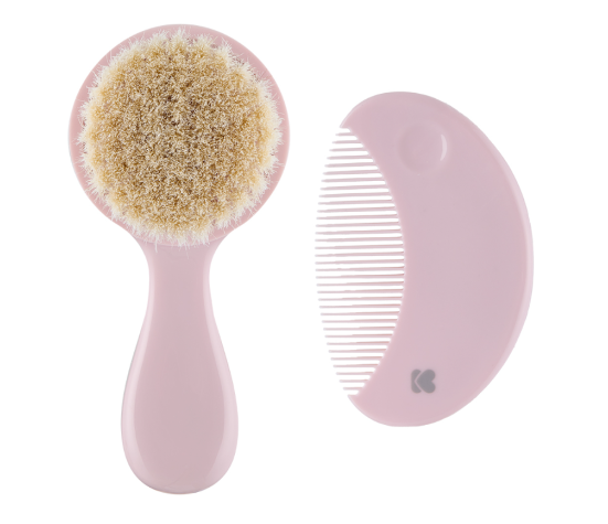 Set peigne et brosse bébé KikkaBoo HEDGE-HUGS