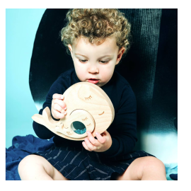 Baleine sensorielle Maman & Bébé Petit Boum