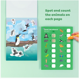 Colour Surprise Zoo – Coloriage magique 2-5 ans