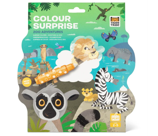 Colour Surprise Zoo – Coloriage magique 2-5 ans