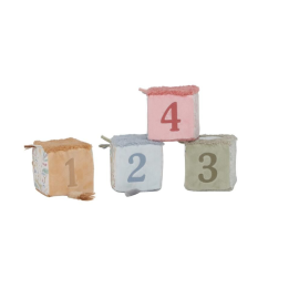Lot De 4 Cubes Doux Safari Friends