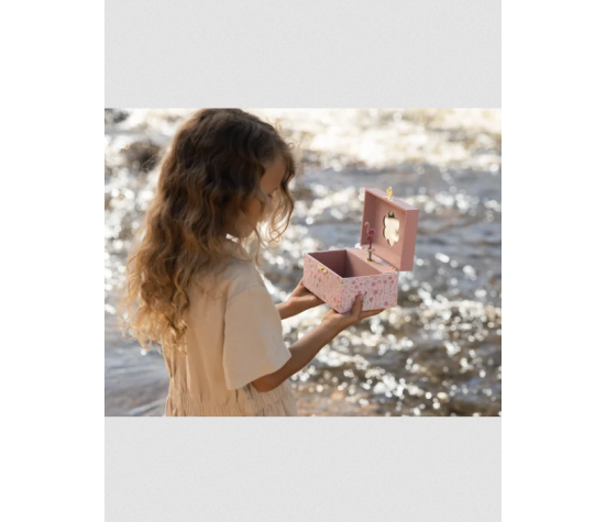 Boite A Bijoux Musicale Flamant Rose Safari Friends