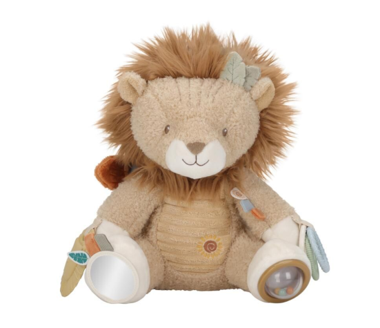 Peluche d’activités Lion Safari Friends Little Dutch
