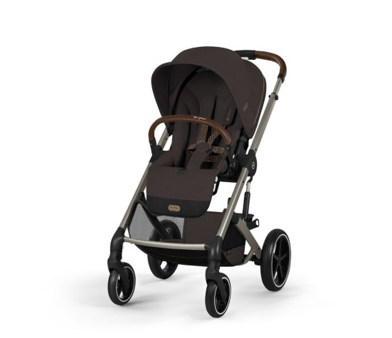 Poussette Duo Balios S lux  avec Nacelle Pliable Chocolat Brown