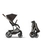 Poussette Duo Balios S lux avec Nacelle Pliable Chocolat Brown Poussette Duo Balios S lux avec Nacelle Pliable Chocolat Brown