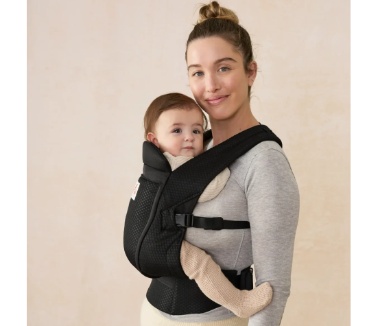 Porte Bébé Omni Lite Mesh Onyx Black