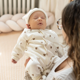 Kit de Naissance 6 pcs Ours Moka 0 Mois