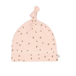 Bonnet Interlock Gots Pointilles Rose Poudre 3-6 Mois Bonnet Interlock Gots Pointilles Rose Poudre 3-6 Mois
