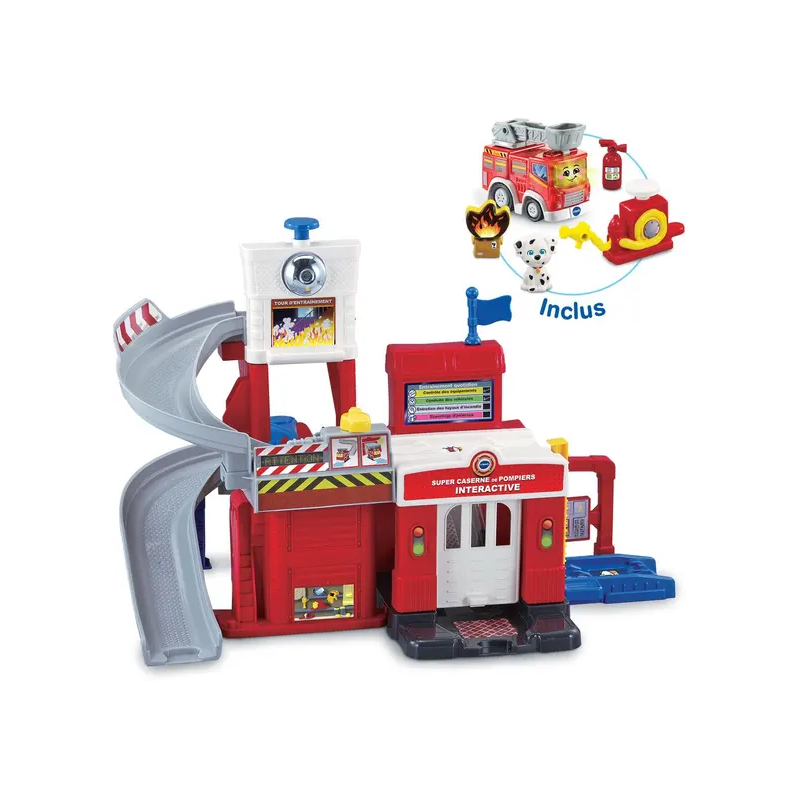 Tut Tut Bolides - Super Caserne De Pompiers Interactive Tut Tut Bolides - Super Caserne De Pompiers Interactive
