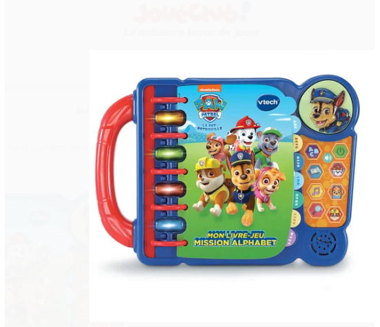 Pat’ Patrouille Livre-jeu Mission Alphabet VTech – 3 à 7 ans