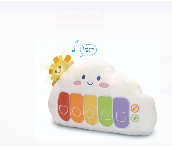 Mon Piano Nuage Toudoux VTech – Piano d’éveil dès 3 mois