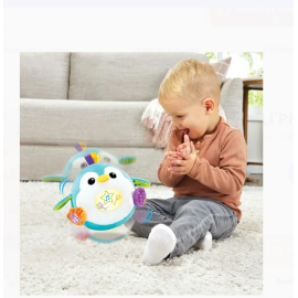 Rouli Pingouin Balle Magique