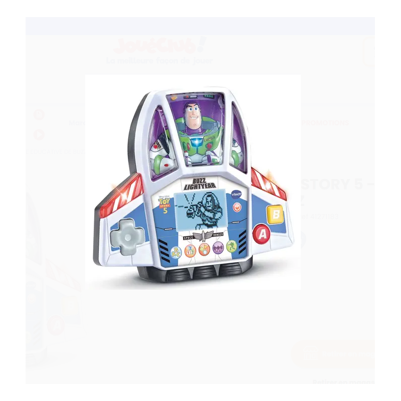 Toy Story 5 - Console Educative De Buzz Toy Story 5 - Console Educative De Buzz