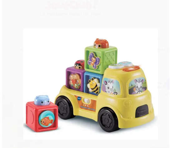 Lumi Camion Cubes Surprises VTech – Jouet d’éveil dès 6 mois