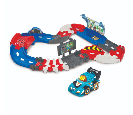 Circuit Pit Stop Tut Tut Bolides VTech + Siméon – 1 à 5 ans