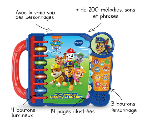 Pat Patrouille - Mon Livre Jeu