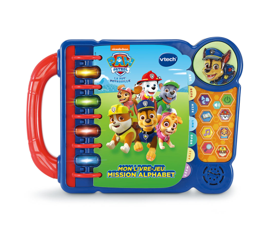 Pat’ Patrouille Livre-jeu Mission Alphabet VTech – 3 à 7 ans