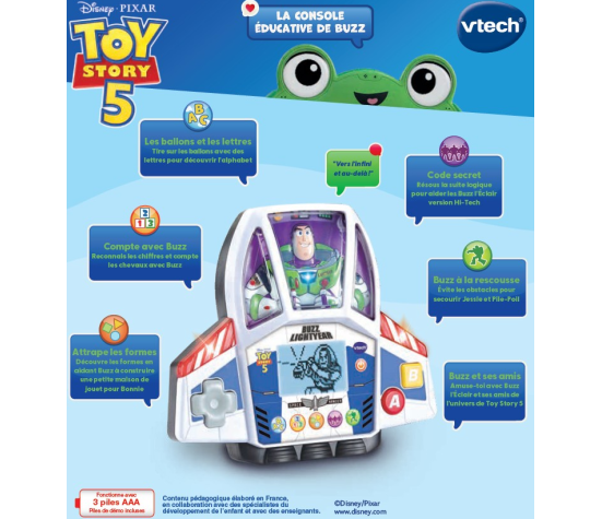 Toy Story 5 - Console Educative De Buzz