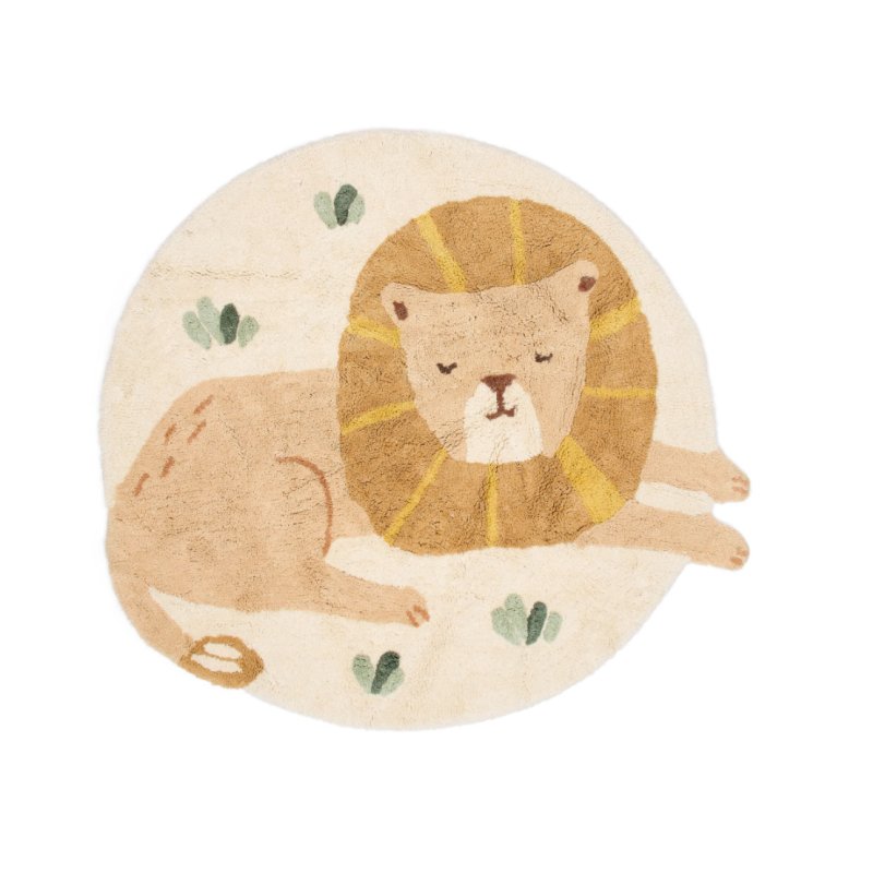 Tapis Lion - 117X110 Cm Tapis Lion - 117X110 Cm