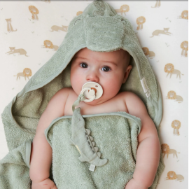Cape de bain Crocodile bébé Little Dutch