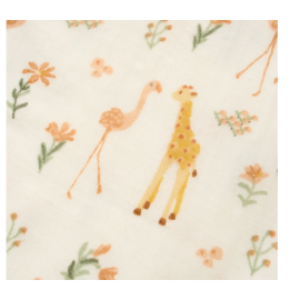 Housse matelas à langer Blooming Safari Little Dutch