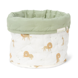 Panier de rangement Lion vert Little Dutch