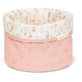 Panier de rangement Girafe rose Little Dutch