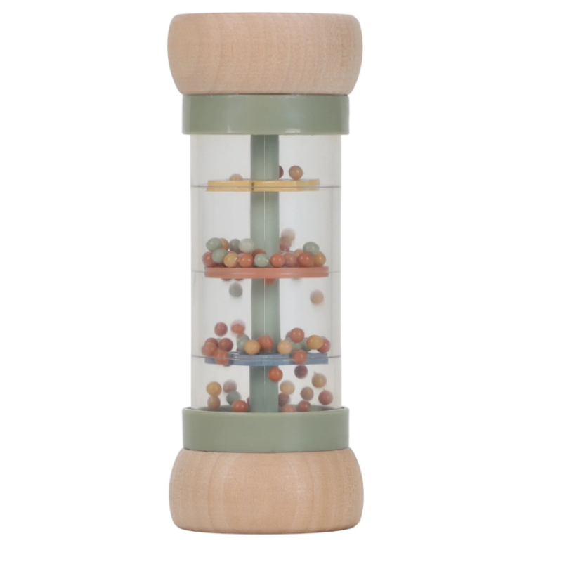 Hochet De Pluie En Bois - Safari Friends Hochet De Pluie En Bois - Safari Friends