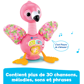 Flamingo Rigolo VTech – Flamant rose interactif dès 9 mois