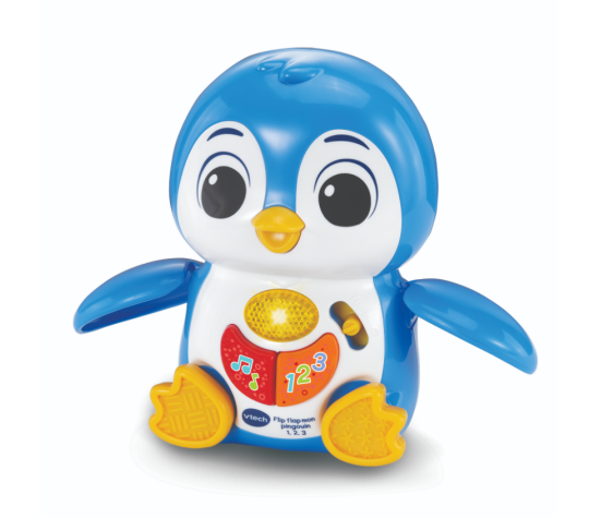 Flip Flap Mon Pingouin 1, 2, 3 VTech – Dès 9 mois