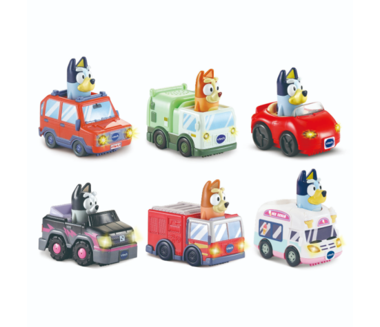 Tut Tut Bolides Bluey VTech – Véhicules interactifs dès 1 an
